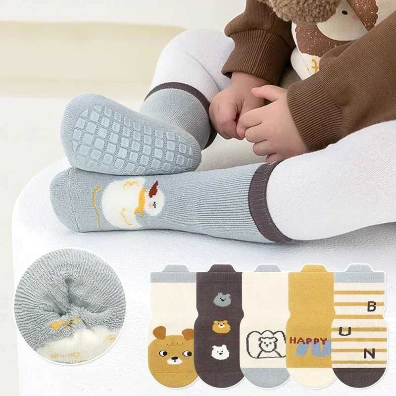 Thick Warm Kids School Fashion Socks Baby Middle Tube Stockings Long Socks for Infant Toddler Children Boys Girls Thermal Socks CL240824