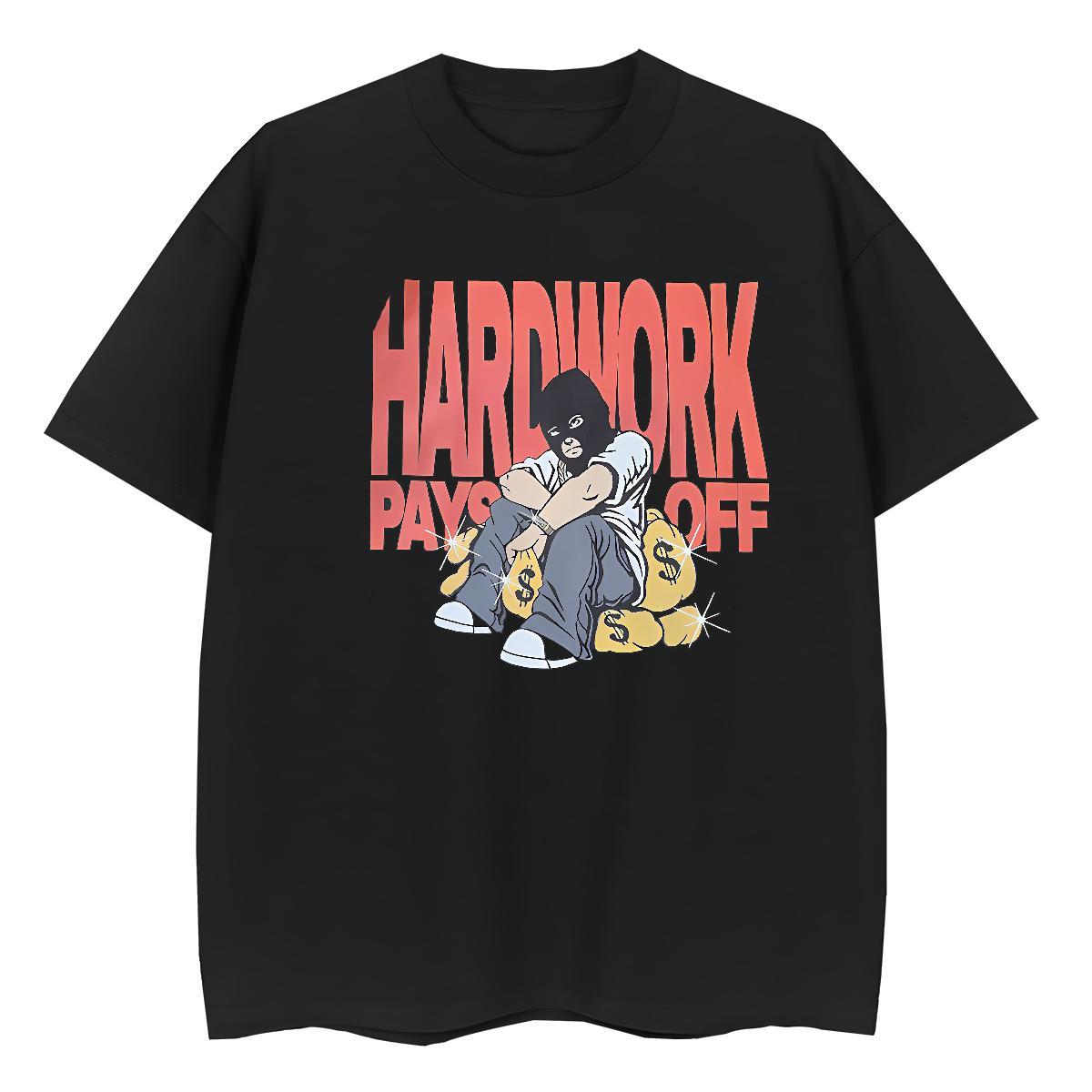 Comfortable Men T Shirts 230g Cotton money Summer Casual Oversized Breathable Crew Neck Mens Tshirts Casual New Tops Shirt