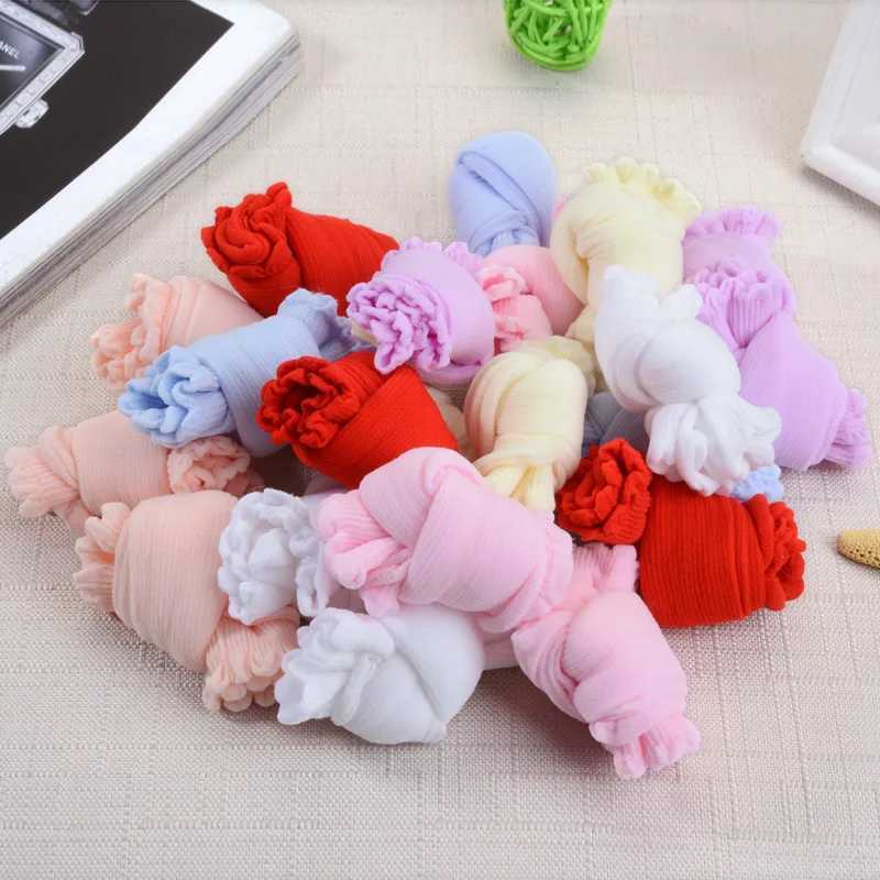 10Pairs/Lot Summer Girls Socks Lovely Dot Crystal Silk Kids Socking Children Baby Girl Mesh Breathable Elastic Lace Sock CL240824
