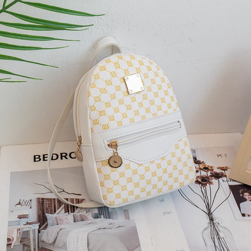 Women Bag Fashion Designer Backpack For Woman Men Style Hot Sale Trendy Print Bookbag Simple Versatile Free Shipping