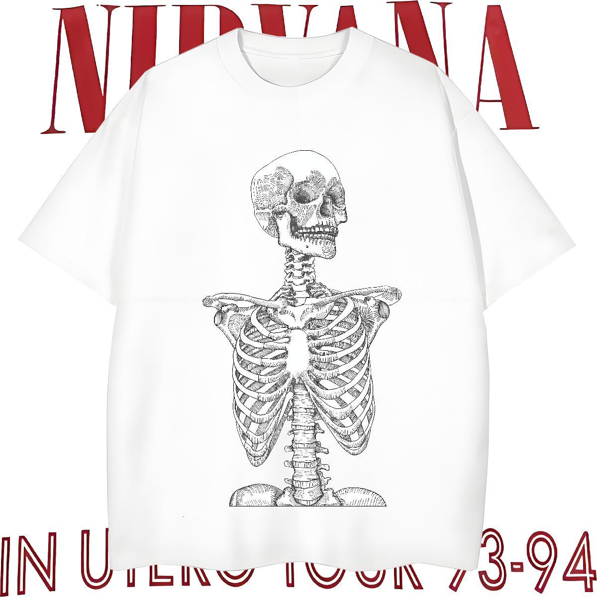 Comfortable Mens T Shirts 100% Cotton 230g skull Spring Summer Black Oversized Breathable Short Sleeve Men Tshirts 2024 DIY Tee Shirt