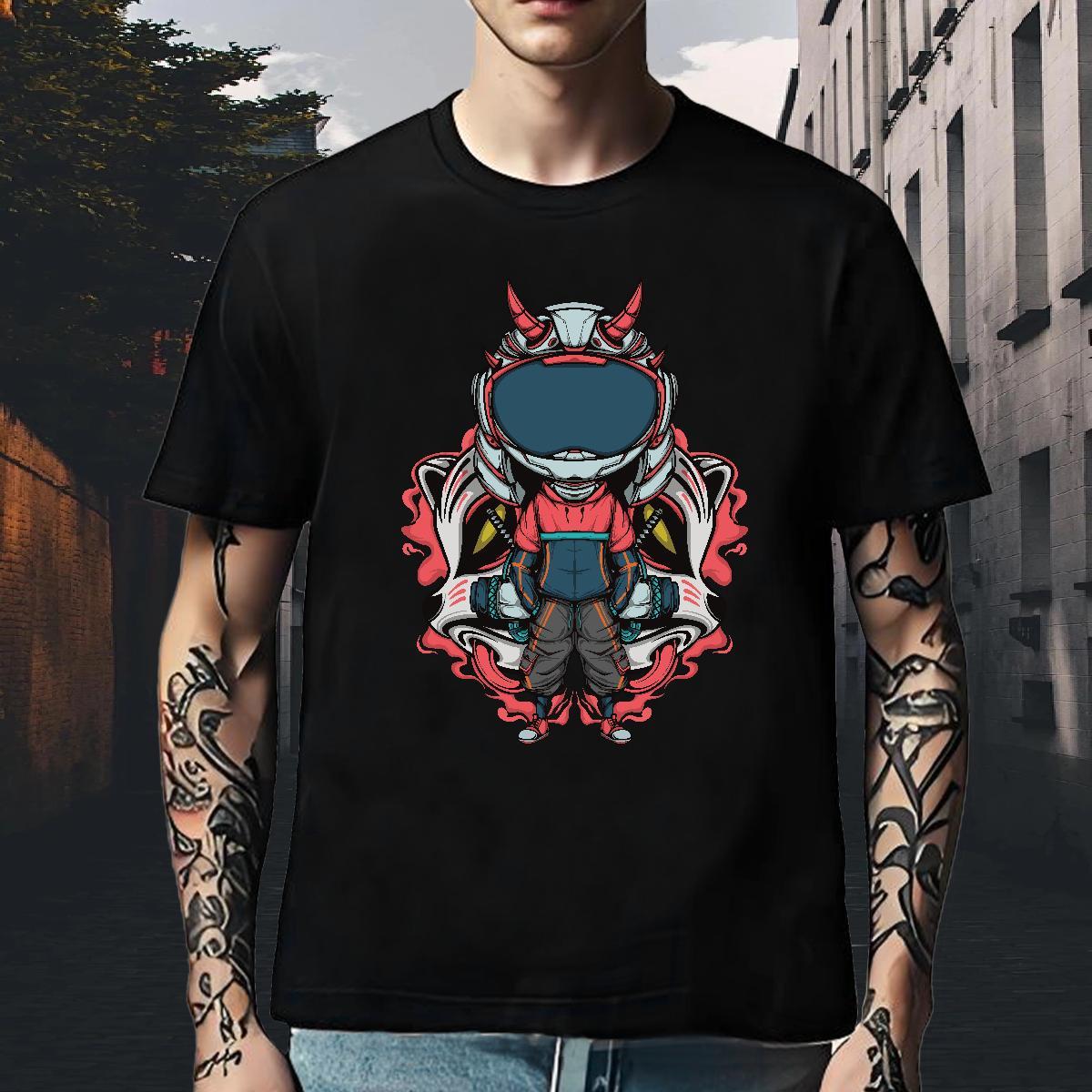TOP Quality T-Shirts for Men 100% Cotton 230g ET Casual Daily Wear Customized Print Round Neck Short Sleeve Men Tops Tees New Designer Clothes