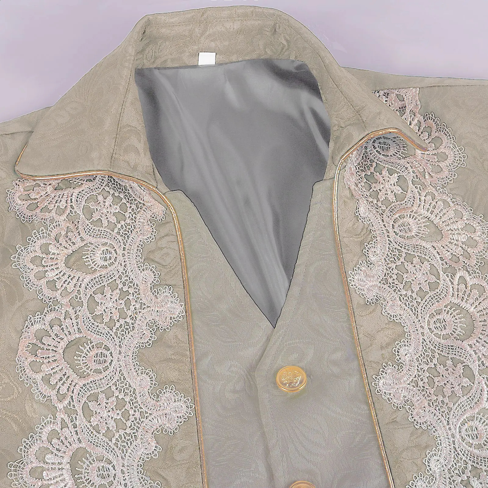 Halloween Mens Steampunk Medieval Jacket Gothic Victorian Frog Coat Uniform 240824