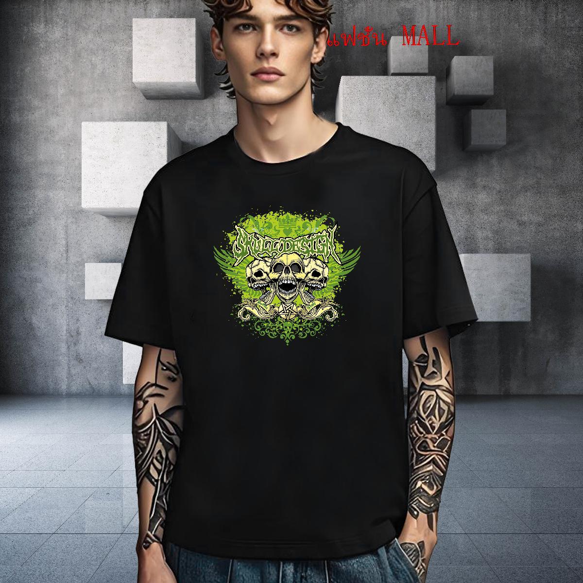 Free Shipping Men T Shirts 230g Pure Cotton skull Anime Printing Street DIY Logo Oversized O-Neck Short Sleeve Men Tops Tees 2024 Summer Tops Shirt