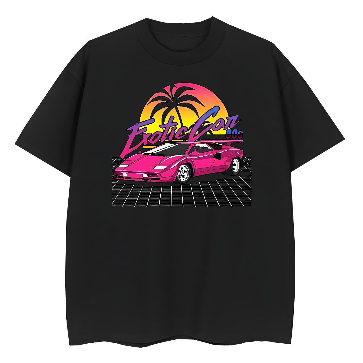Brand Mens T Shirts 230g Cotton beach Daily Wear Floral Print Breathable Crew Neck Tshirts 2024 Designer Tops Shirt