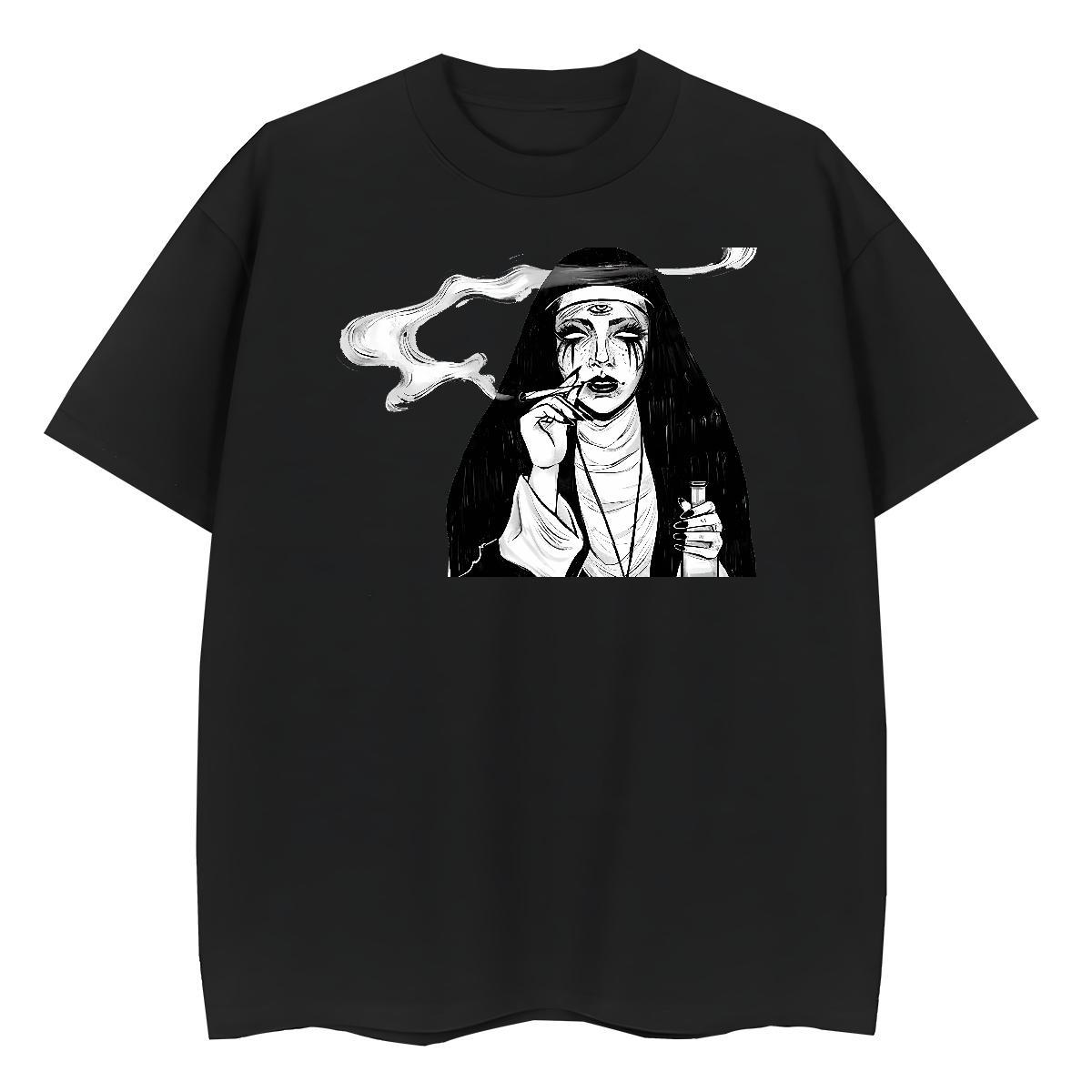 Wholesale Woman Tshirt 100% Cotton 230g nun Casual Sport T Shirt For Woman Breathable Soft Plus Size Custom Tshirts