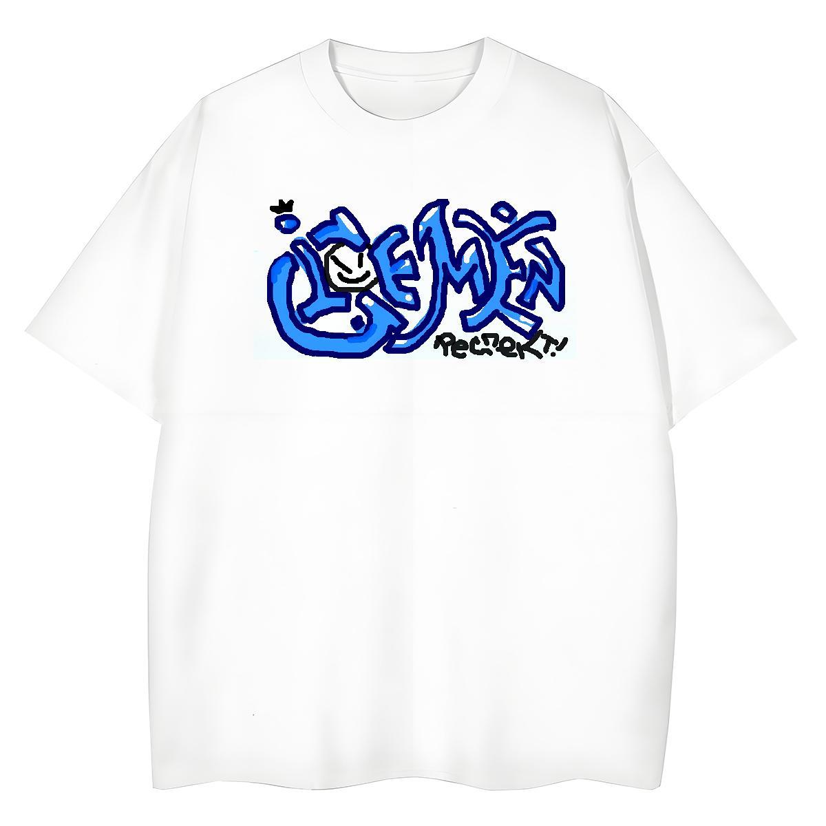 Comfortable Tshirt for Man Woman 230g Cotton letter Hip Hop Street Women T Shirts O Neck Short Sleeves Plus Size Cartoon Tshirts