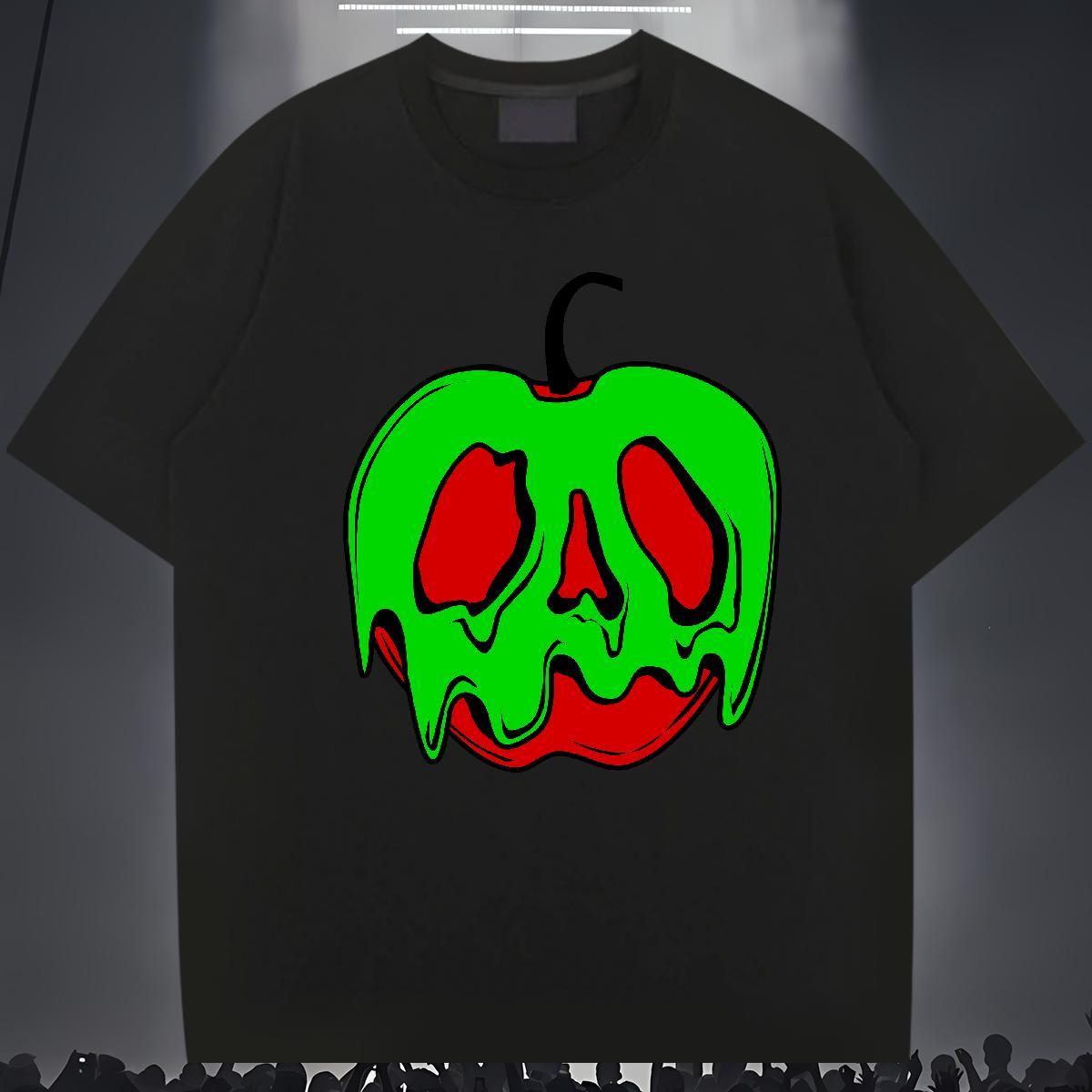 Brand Man T Shirts 230g 100% Cotton skull Street wear Hip Hop Oversized 4XL O-Neck Short Sleeve Tshirts Custom Polos