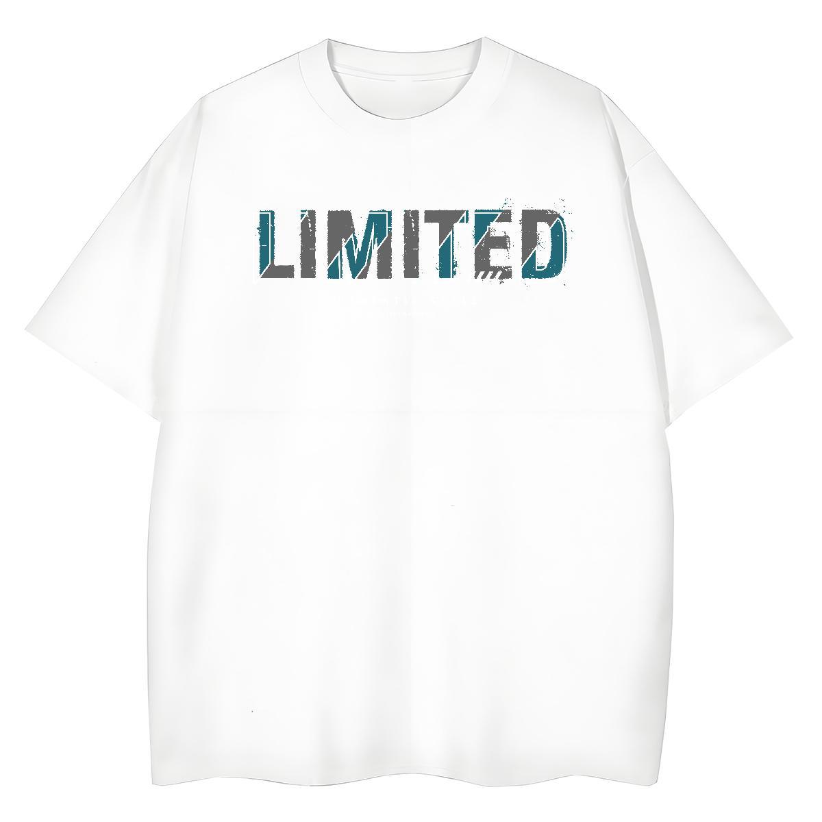 Wholesale Unisex Tshirts 230g 100% Cotton limited Spring Summer T shirt Breathable Soft DIY Anime Tops