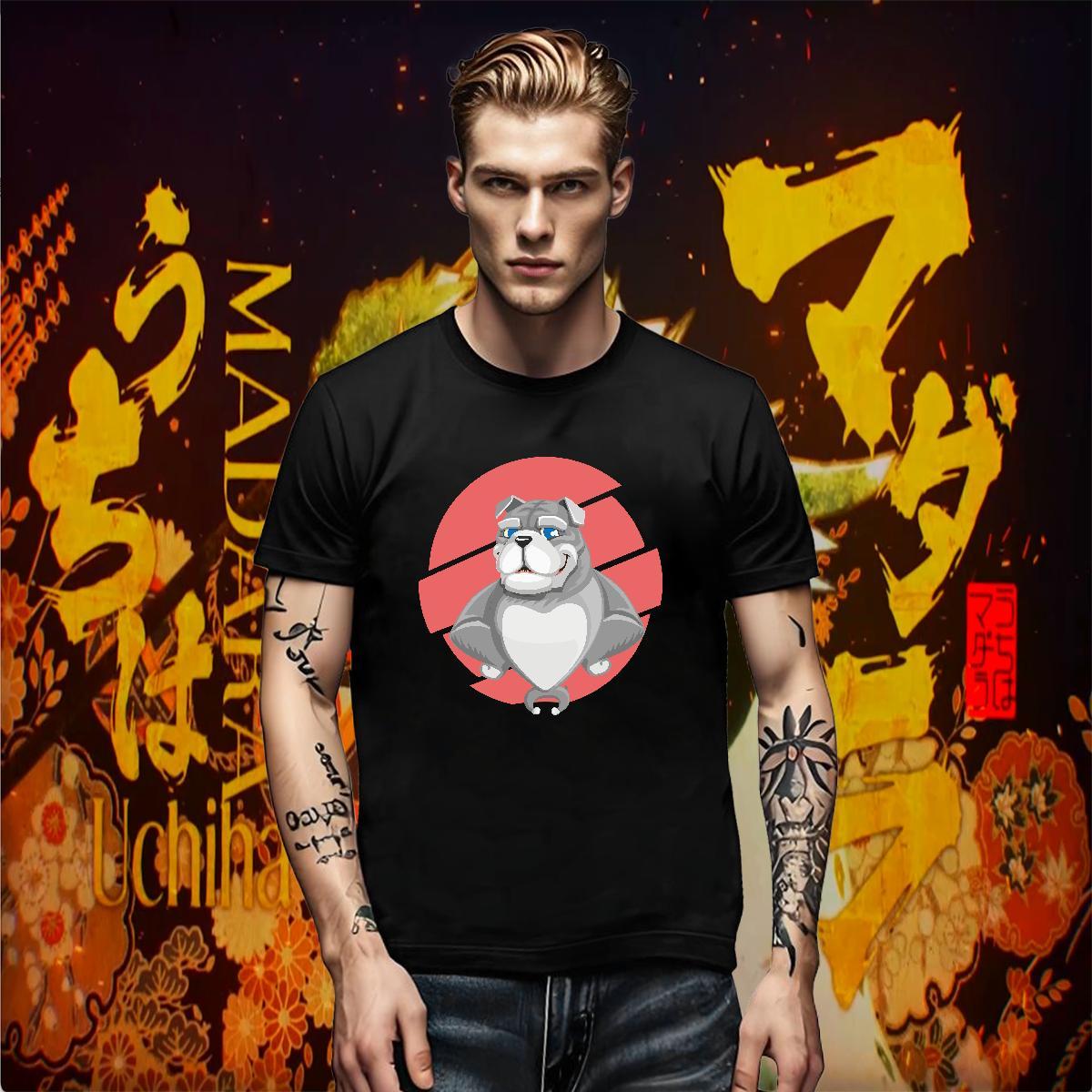 Fashion Designer Tshirt for Man Woman Dog Casual Beach 100% Cotton 230g Tee Shirt Breathable Short Sleeve Cool Design T Shirts Men Custom Anime
