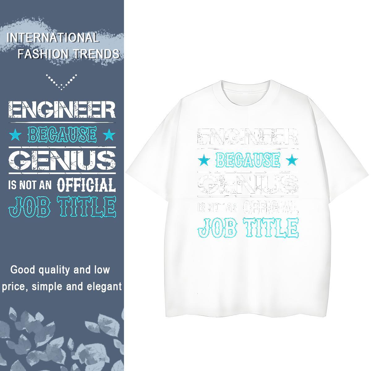 Loose Women Tshirts 100% Cotton 230g letter Summer Casual T-Shirts for Women O Neck Short Sleeves Oversized Clothings