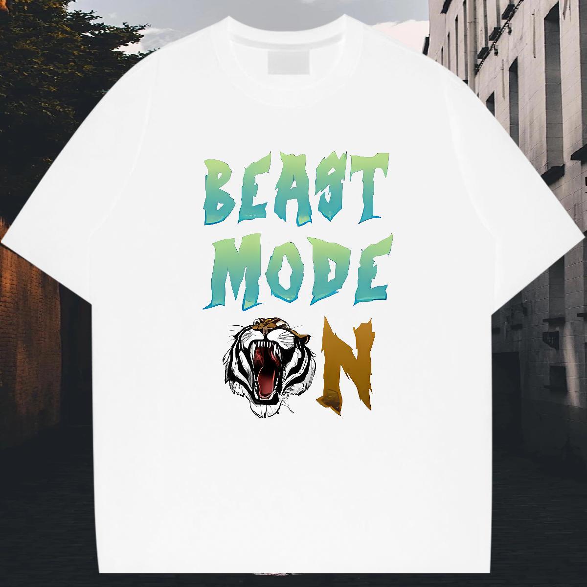 Loose Men T Shirts 230g Pure Cotton letter Outdoor Oversized Short Sleeve Soft Men Tshirts Fashion Casual Tops Tees