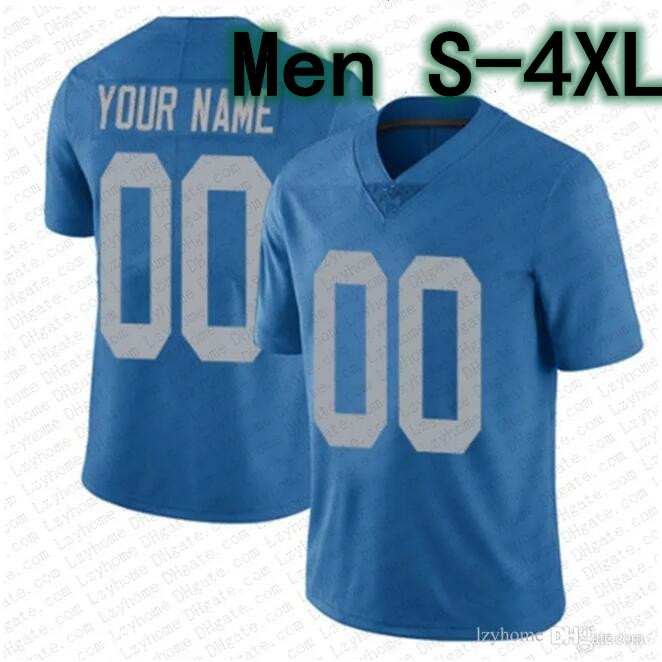 Lions Jersey Jahmyr Gibbs Jack Campbell Jared Goff Sam Laporta Amon-Ra St Brown Dan Campbell Penei Sewell Barry Sanders Jameson Williams David Montgom