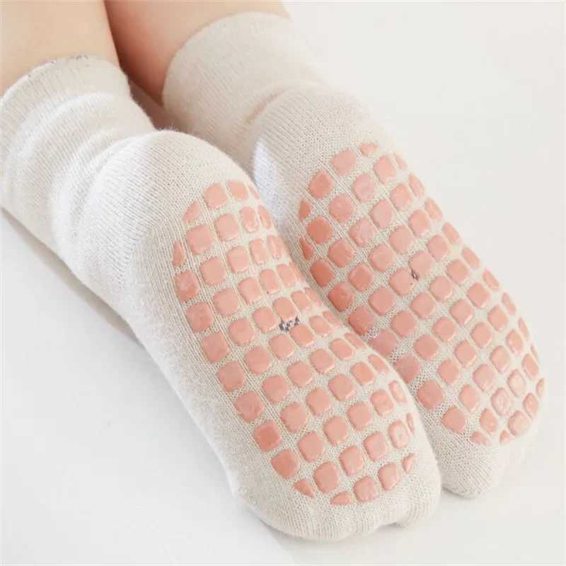 0-5Years Childrens Socks For Boys Girls Cotton Casual Kids Boy Girl Floor Socks Cartoon Print Baby Sock Anti Slip Spring Autumn CL240824