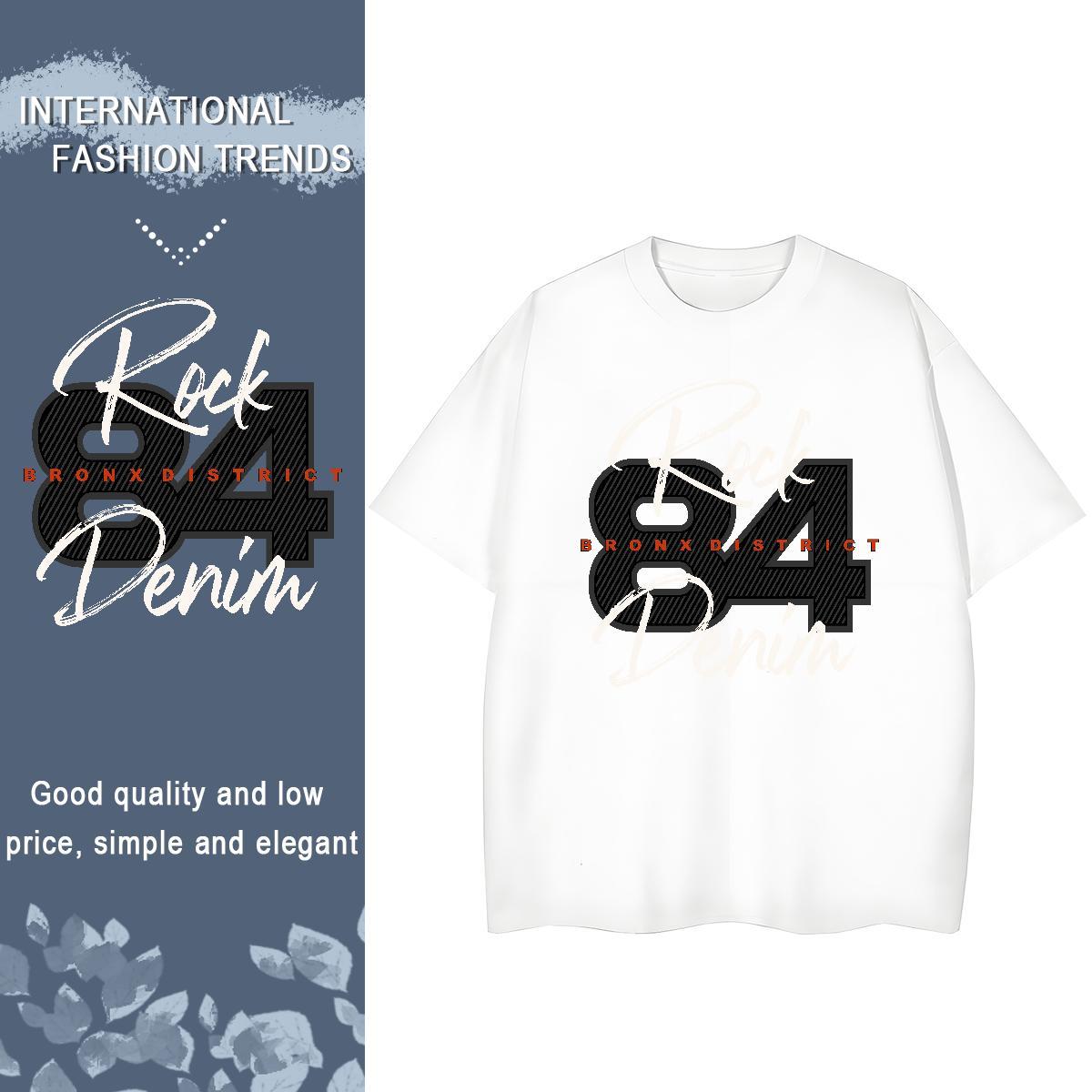 Comfortable Womens Tshirts 230g Cotton 84 Casual Sport T-Shirts for Women O Neck Short Sleeves Black Oversized Tops Tees