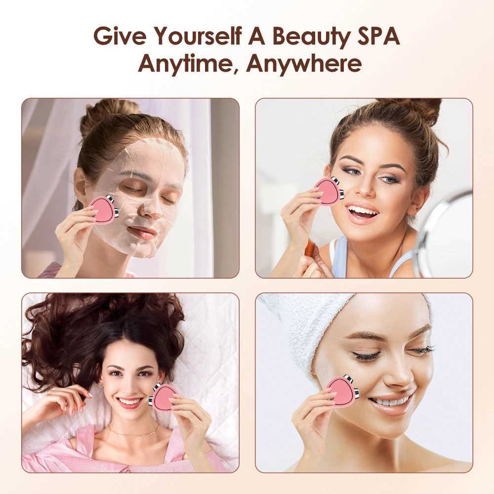 Mini EMS Electric Face Lift Roller Massager 3D Micro Current Sonic Vibration Facial Lifting Skin Firming Massage Beauty Devices CL240824