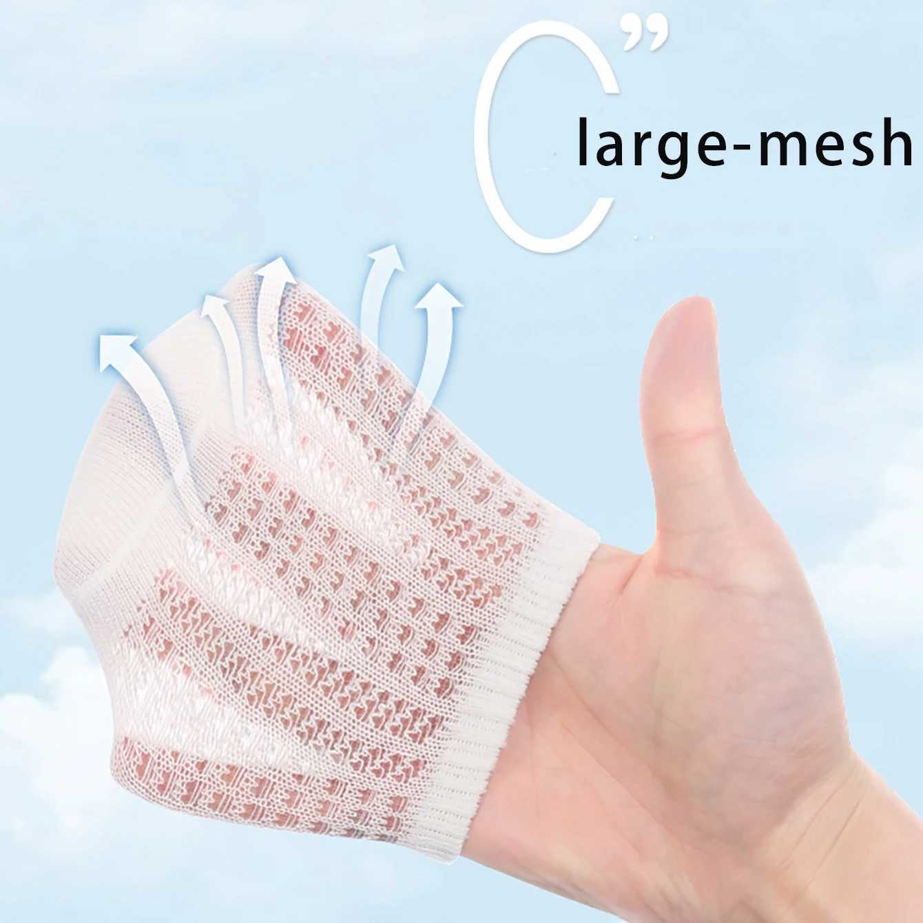 4 pairs of spring and summer floor socks large area adhesive baby trampoline socks anti slip socks solid color short socks b CL240824