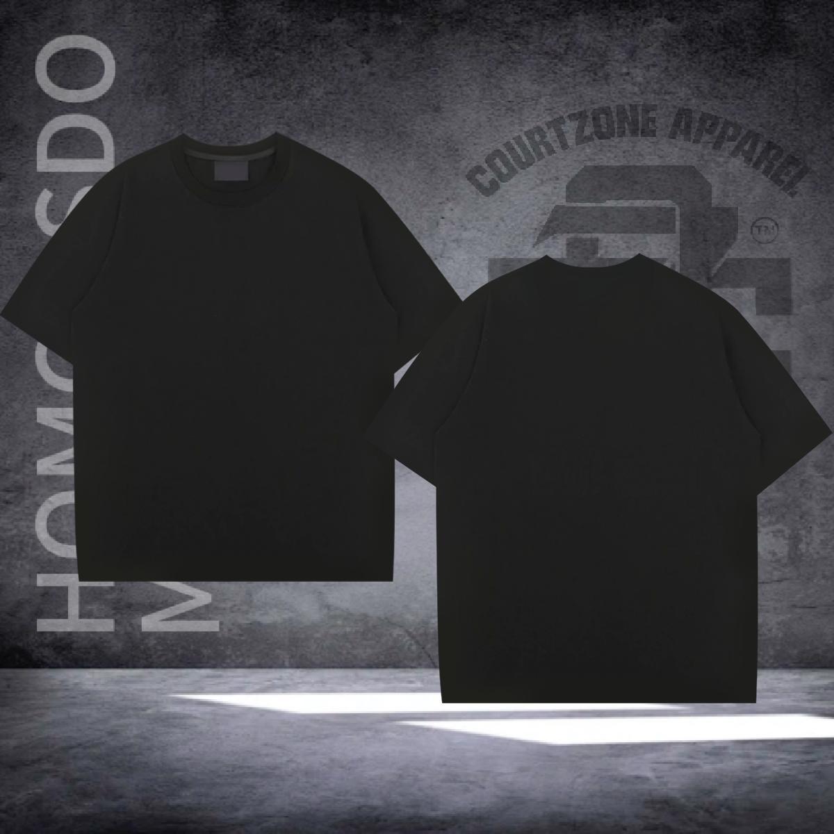 TOP Quality T shirt 230g 100% Cotton letter Street Wear Anime Round Neck Short Sleeve Couples T Shirts Wholesale Tees Shirts