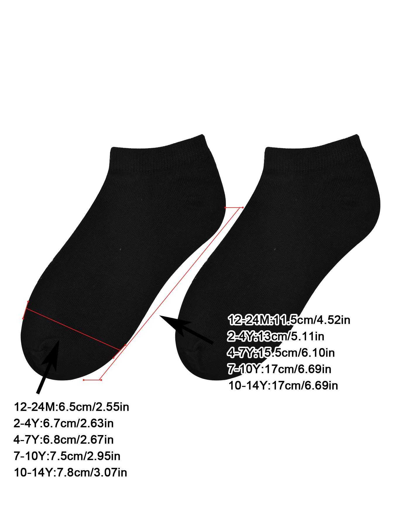 25 Pairs Ankle Socks - Toddler Low Cut Socks - for 1-14 Years Boys Girls School Socks CL240824
