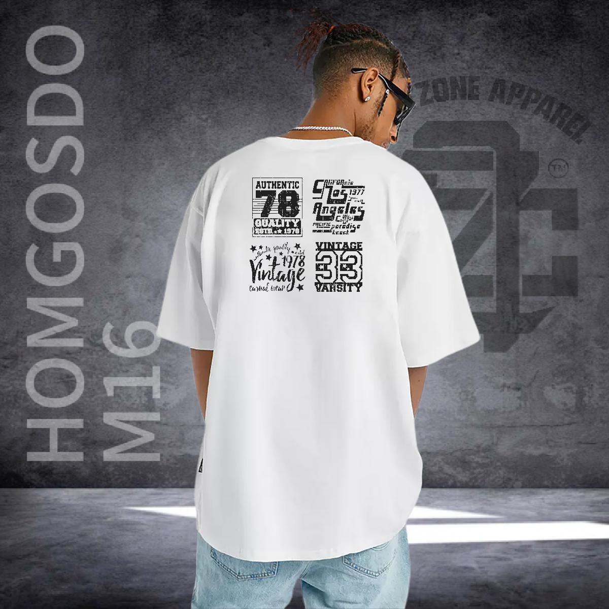 TOP Quality T shirt 230g 100% Cotton letter Street Wear Anime Round Neck Short Sleeve Couples T Shirts Wholesale Tees Shirts