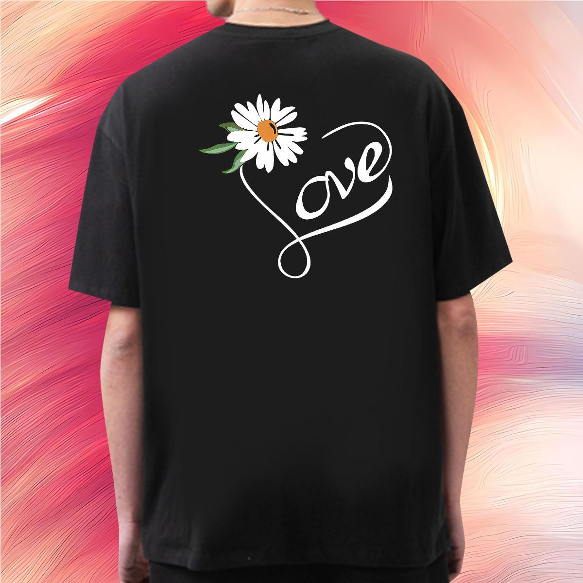 Loose T-Shirts for Men 230g Pure Cotton letter Street Casual Skull Breathable Crew Neck Men Tops Tees 2024 Designer Wear
