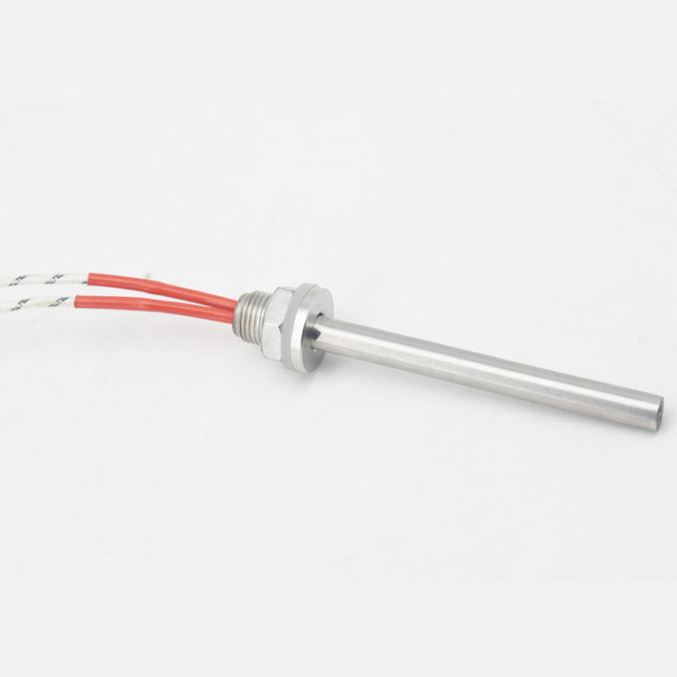 220V Single Head Electric Heat Tube - Suitable for Molding, Water Storage, and Oil Heating Applications