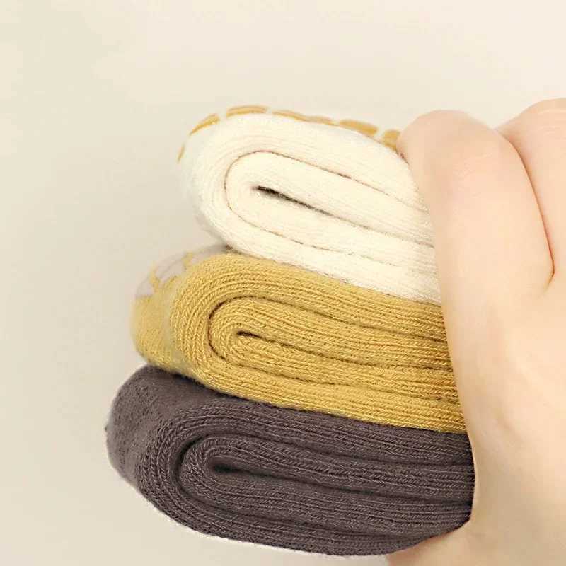 Thick Warm Kids School Fashion Socks Baby Middle Tube Stockings Long Socks for Infant Toddler Children Boys Girls Thermal Socks CL240824