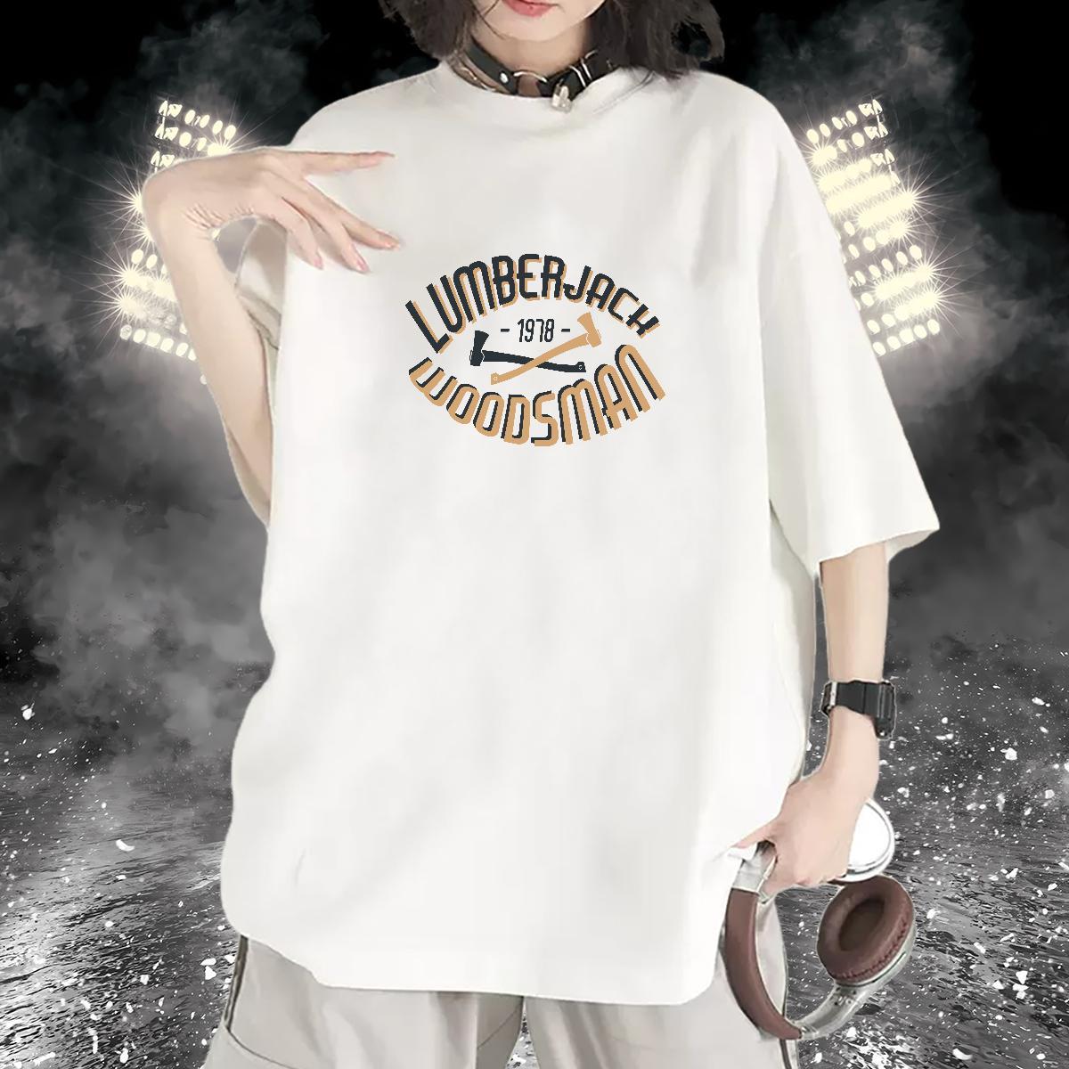 Designer Nice Couples T Shirts 230g Pure Cotton letter High Street Hip Hop T Shirts Women Crew Neck Breathable Custom Cartoon Tops