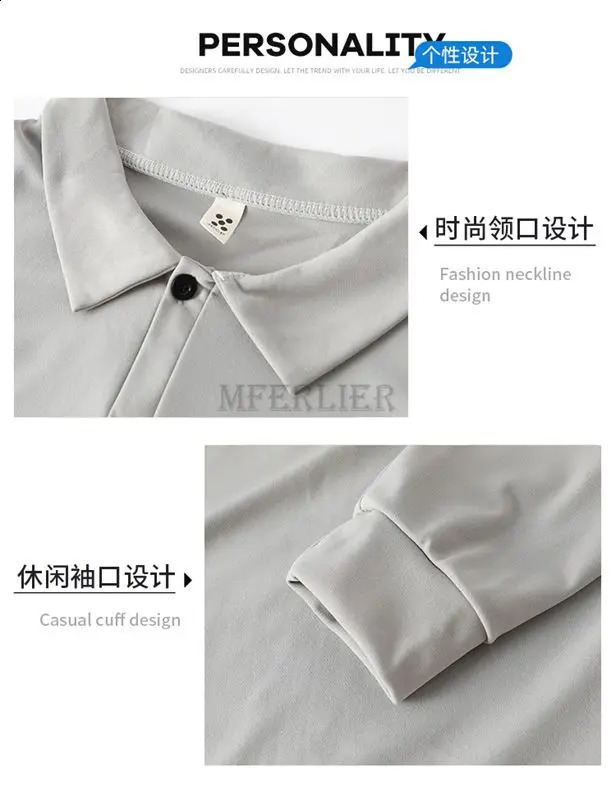 autumn winter men t-shirts plus size 8XL 9XL 10XL long sleeve polo shirt pockets tops loose tees 74 72 70 240824