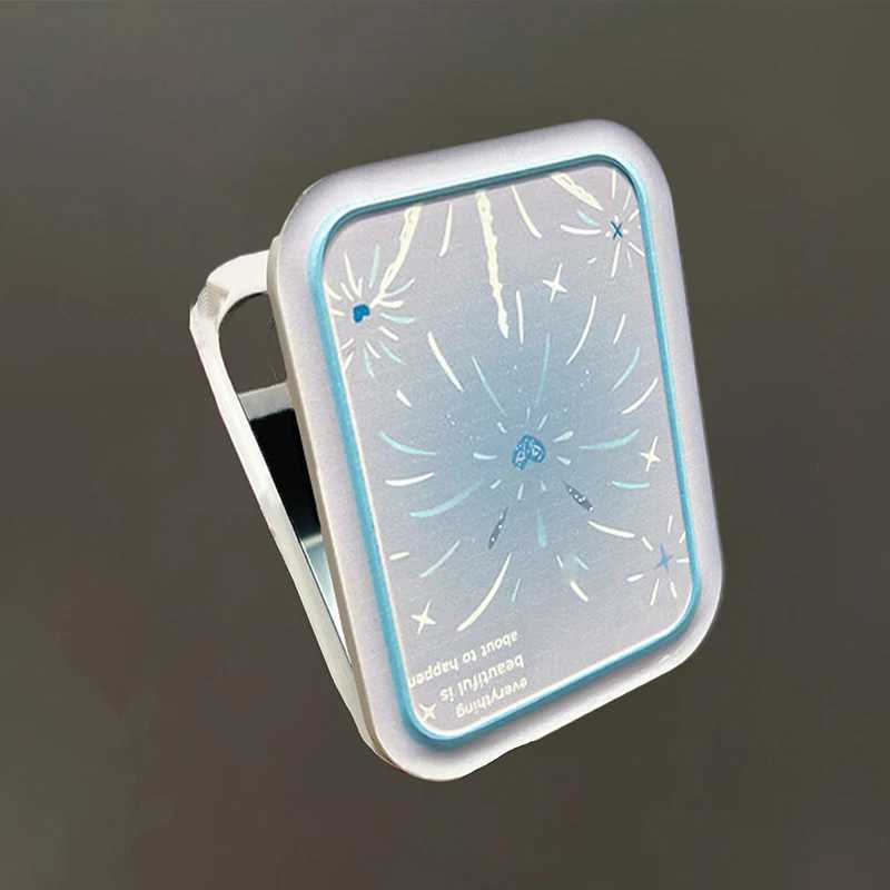 Fashion Portable Folding Makeup Mirror Portable Pocket Mirror Women Rectangle Cosmetic Make Up Mirror For Tools VanityXJ241213