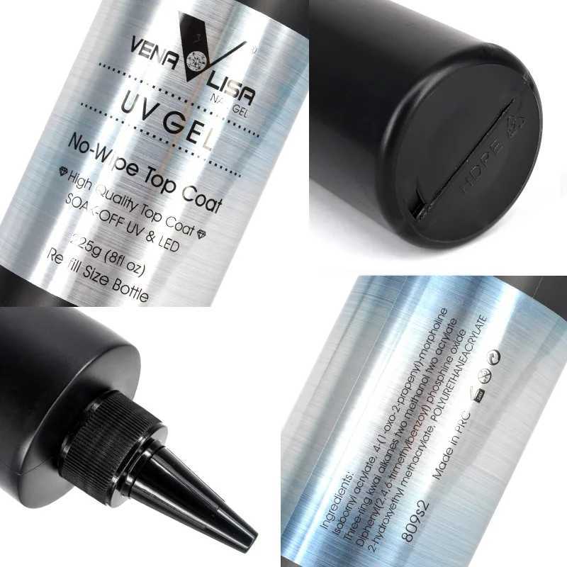 Venalisa brand 225g super quality filled gel nail art Soak Off UV/LED scratch free top coat primer tack free top coat W240824