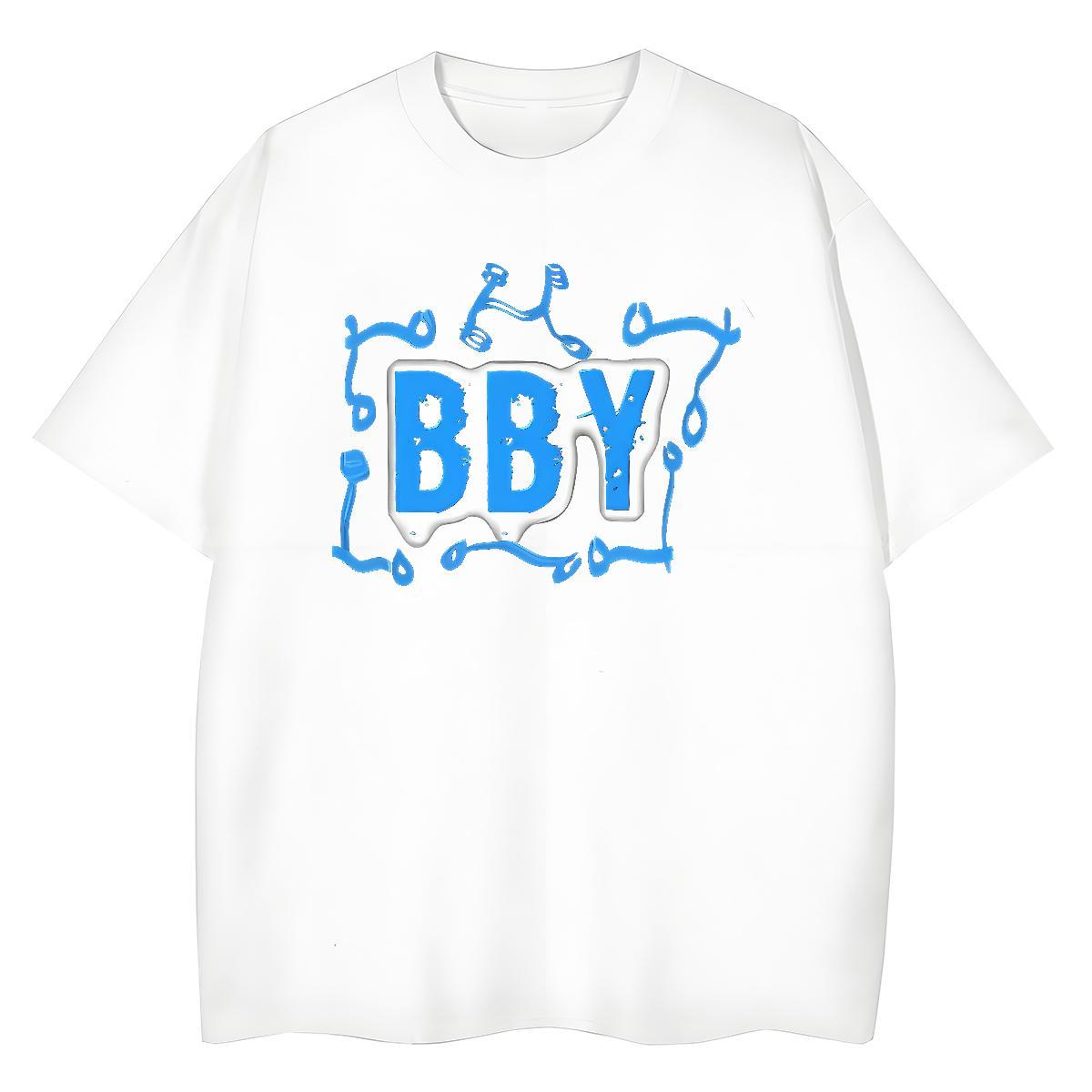 Loose fit Couples T Shirts 100% Cotton 230g letter Outdoor Women T Shirts Breathable Crew Neck Anime Oversized Tops Tees