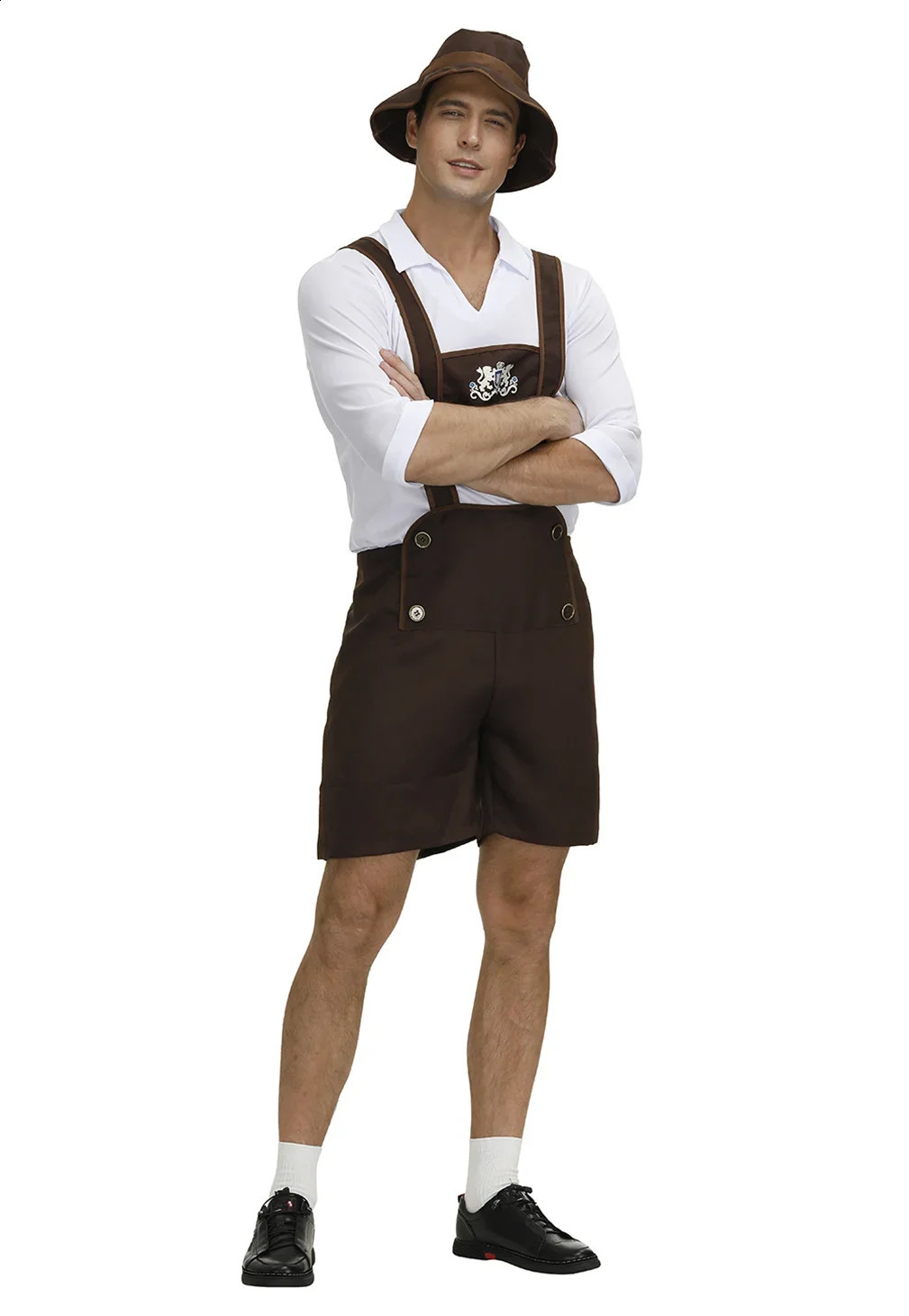 Mens Beer Festival costumes Halloween roleplaying Bavarian Makeup party fancy dresses 240823