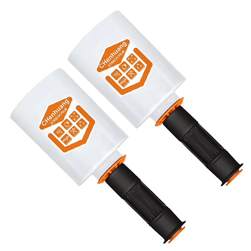 Elastic packaging single pack 13 cm wide 305 m long elastic transparent adsorption durable stick packaging mobile packaging 80 Gauge