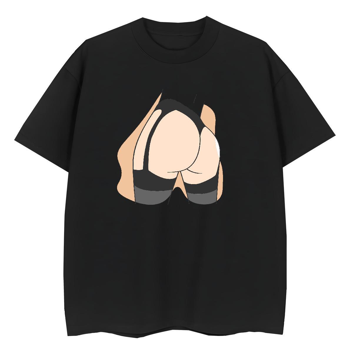 Popular Lady T shirt 230g 100% Cotton painting Sports Street Wear Womens T Shirts Breathable Crew Neck Custom Print Plus Size Clothings