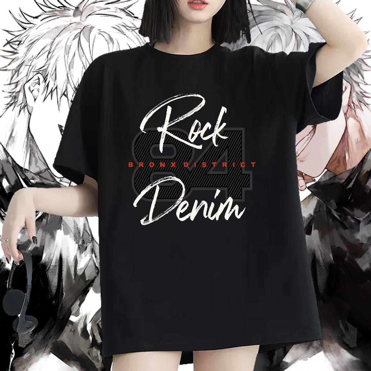 5A Women Tees 230g Pure Cotton number Casual Daily Wear Womens T Shirts Comfortable Anime Tees Shirts