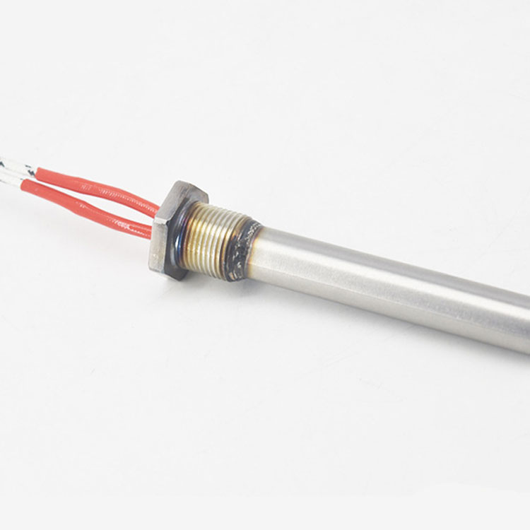 220V Single Head Electric Heat Tube - Suitable for Molding, Water Storage, and Oil Heating Applications