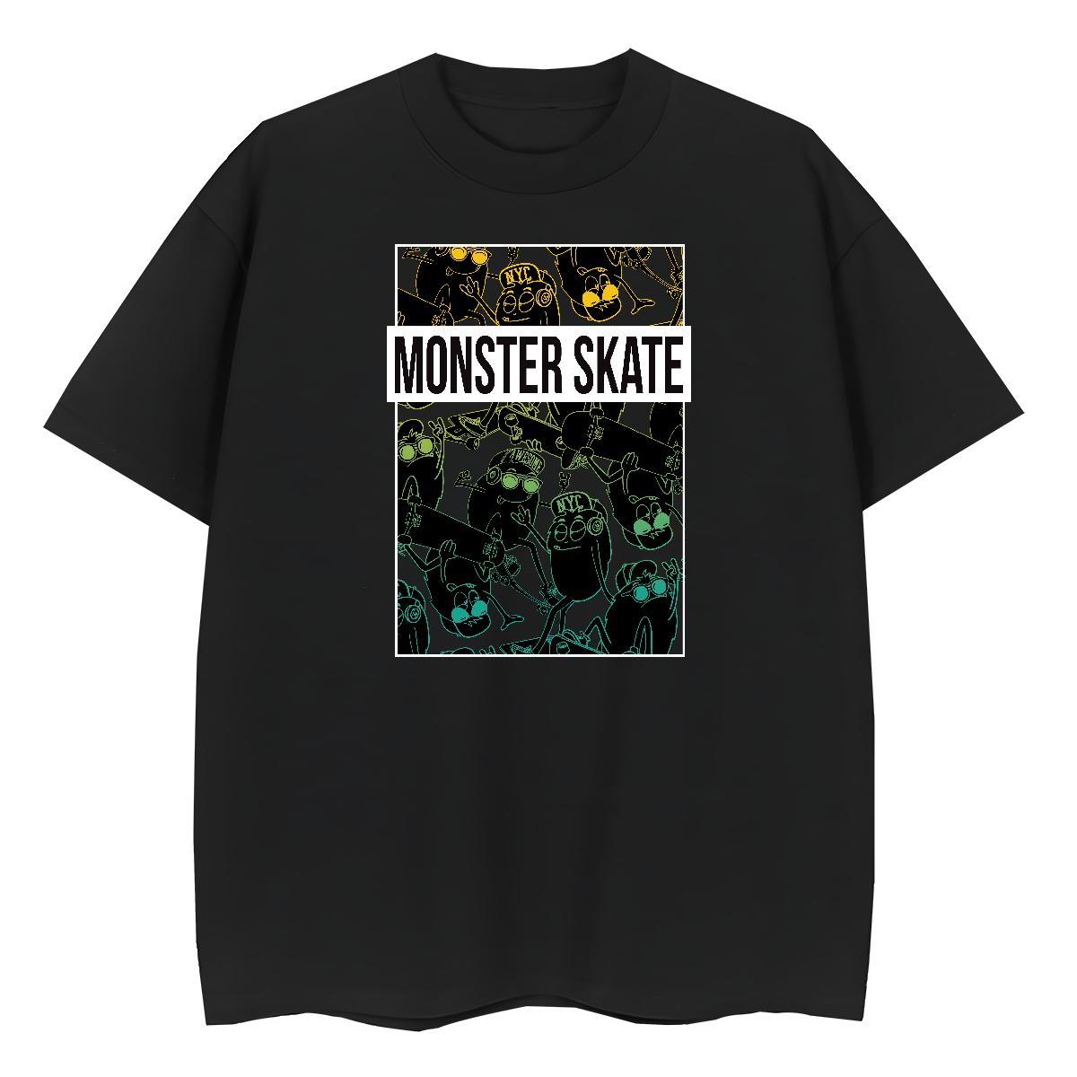 Designer Tshirt for Man Woman 230g Cotton plush Street Casual T Shirts Women Breathable Short Sleeve Plus Size Cartoon Tee Shirt