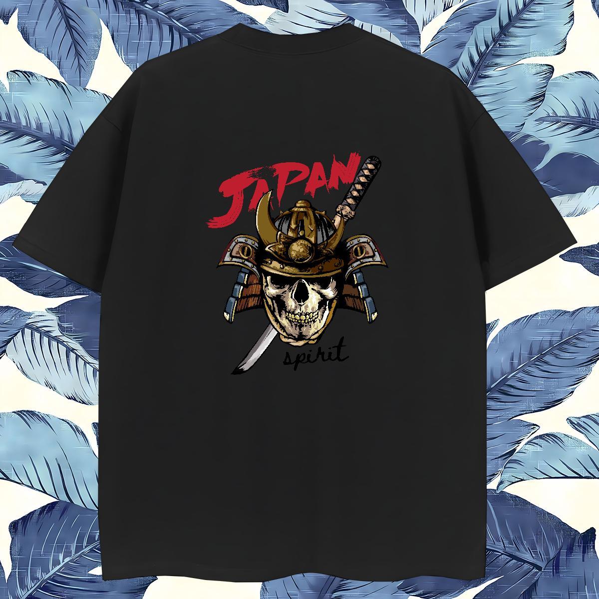 Designer T shirt 230g 100% Cotton skull Spring Summer Plus Size Custom Round Neck Short Sleeve Tshirts Classic Casual Top Tees