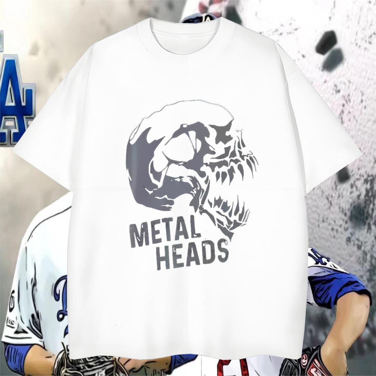 Cool Man T Shirts 230g Pure Cotton skull Beach Custom Cartoon Breathable Crew Neck Men Tees Classic Tops Shirt