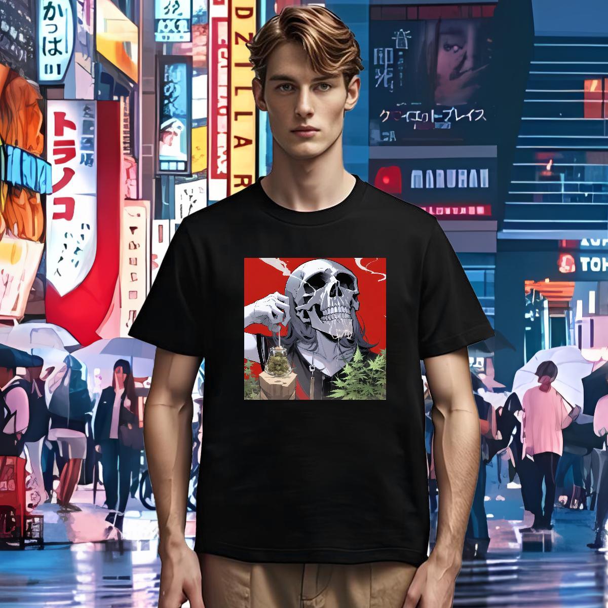 Soft T Shirt For Man 100% Cotton 230g skull Sports Casual Custom Big Size Breathable Men Tops Tees Fashion New Clothings