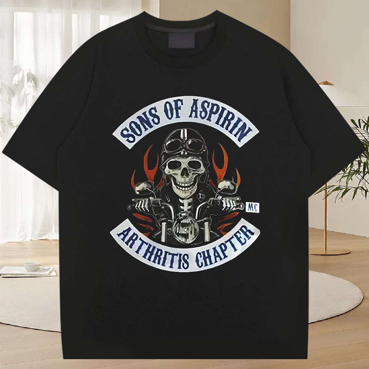 Wholesale T Shirts Men 230g Cotton skull Street Casual Custom Print Oversized Crew Neck Breathable Tshirts New Designer Wear