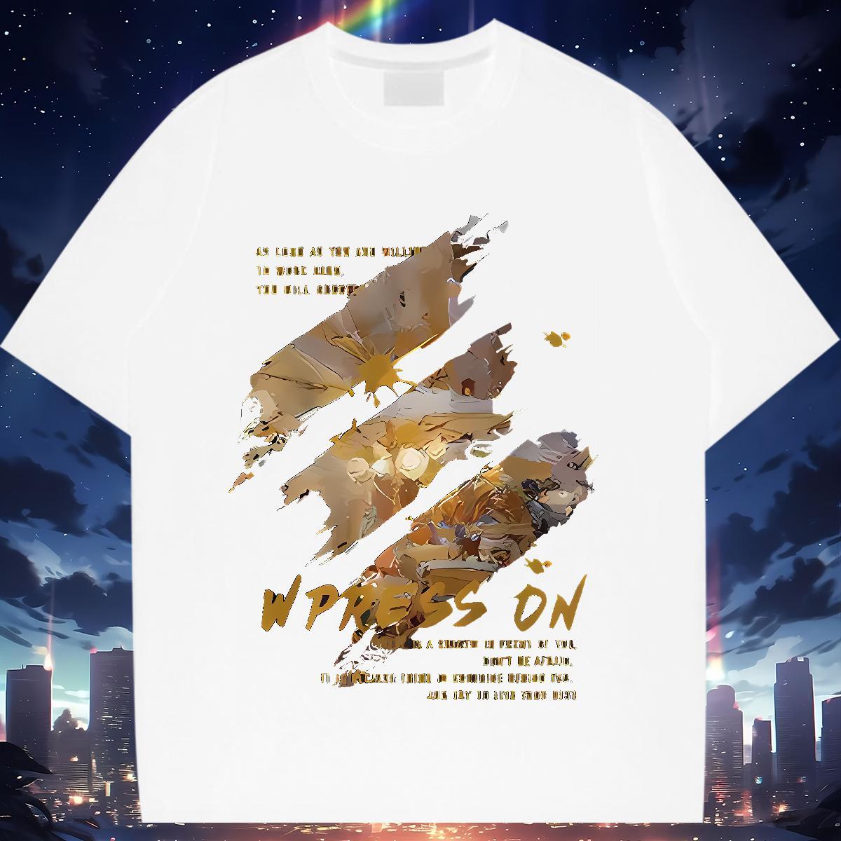 High quality Tshirt for Man Woman 230g Cotton painting Casual Womens T Shirts Short sleeve Soft Black Oversized Wear