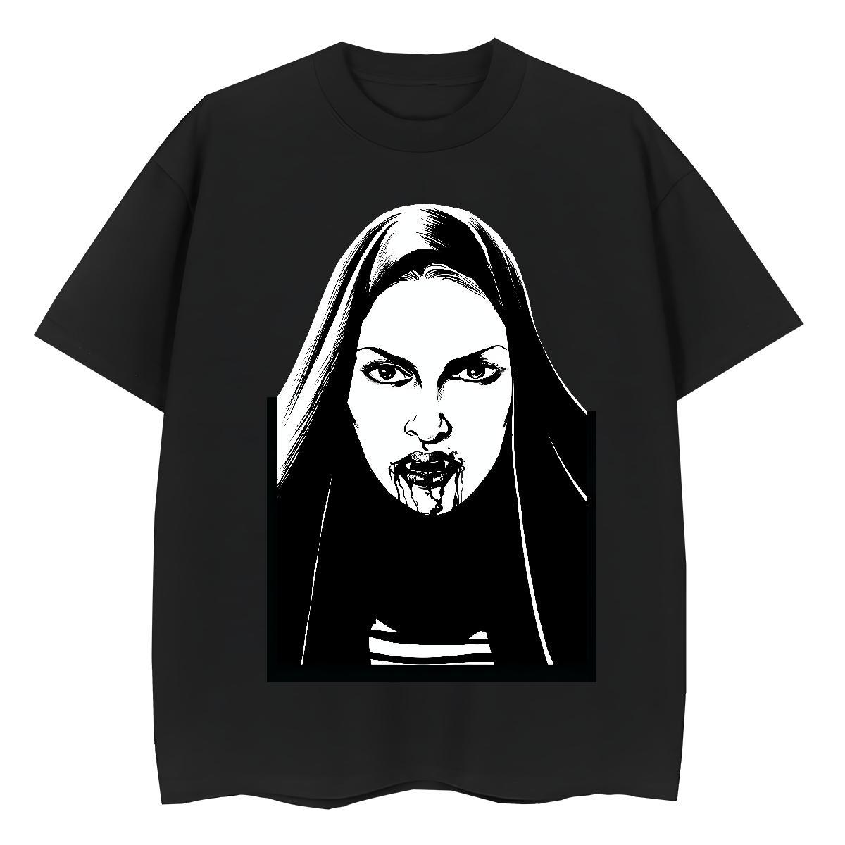 Designer Tshirt for Man Woman 230g 100% Cotton nun Spring Summer T Shirts Women Short Sleeve O-Neck Black White Tops