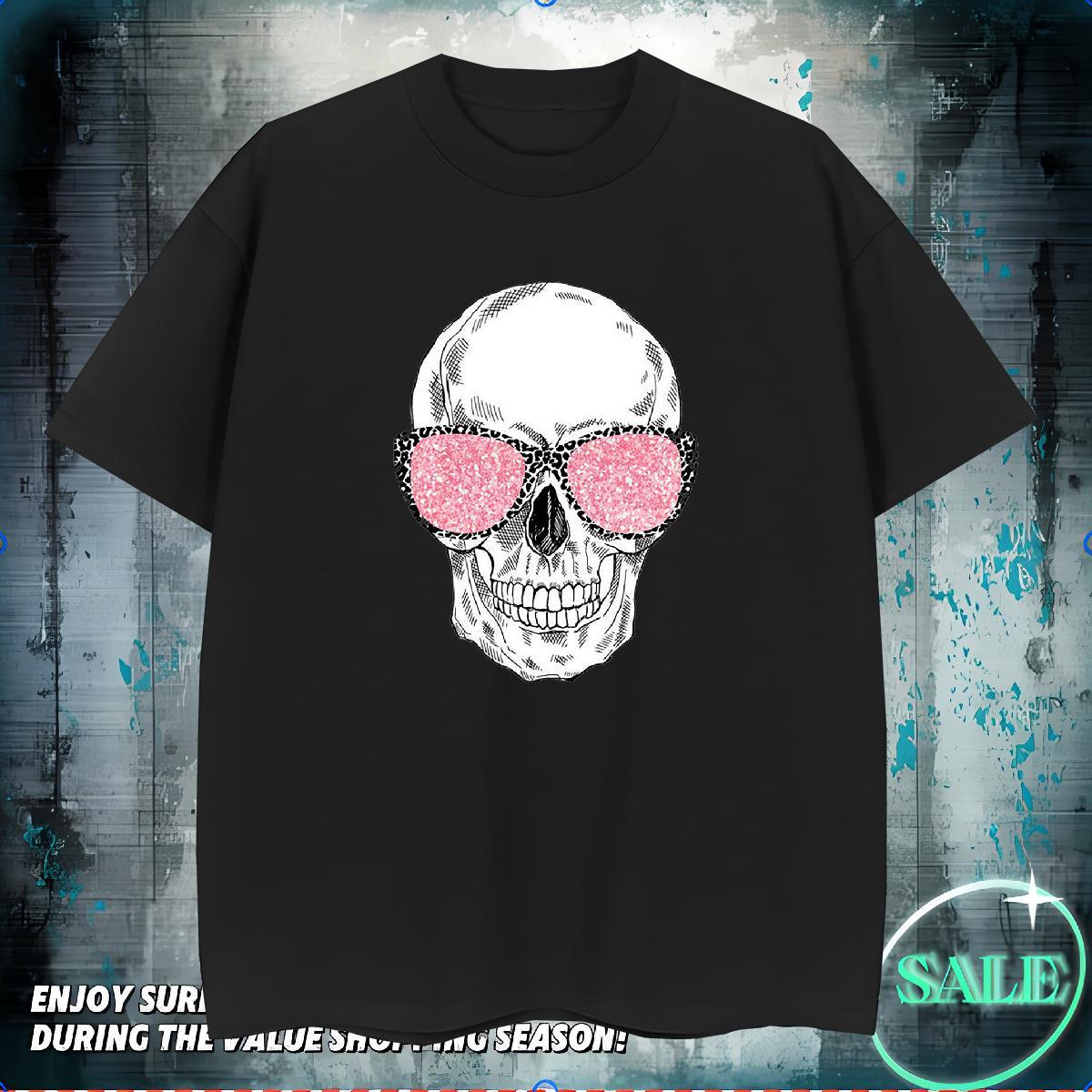 Brand Mens T Shirts 230g Pure Cotton skull Street Wear Graphic Breathable Soft Men Tshirts 2024 Designer Clothes