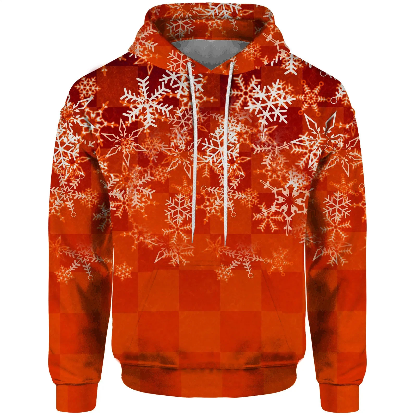Christmas Graphic Hoodies 3D Print for Men Elk Ironman Triathlon Santa Claus Womens Streetwear Snowflake Long Sleeve Pullover 240823