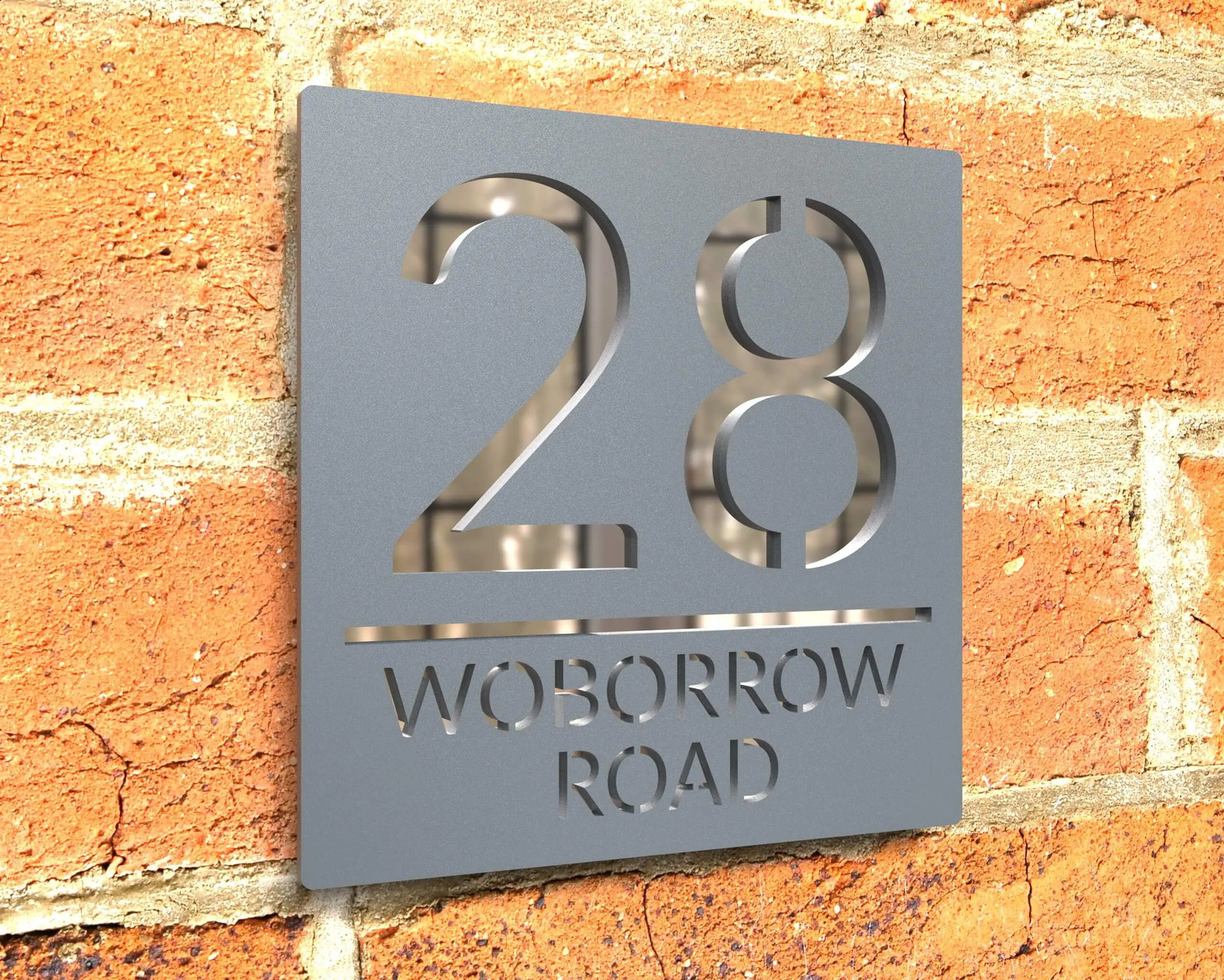 Personalized Custom Acrylic Modern House Numbers Sign Door Address Street 3D Letter Number Plaques Outdoor Name Home Decor Plate 240823