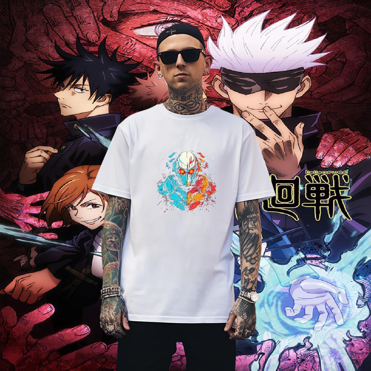 Designer T Shirts Men 230g Pure Cotton ET Street Oversized Breathable Mens Tshirts 2024 DIY Tops Shirt