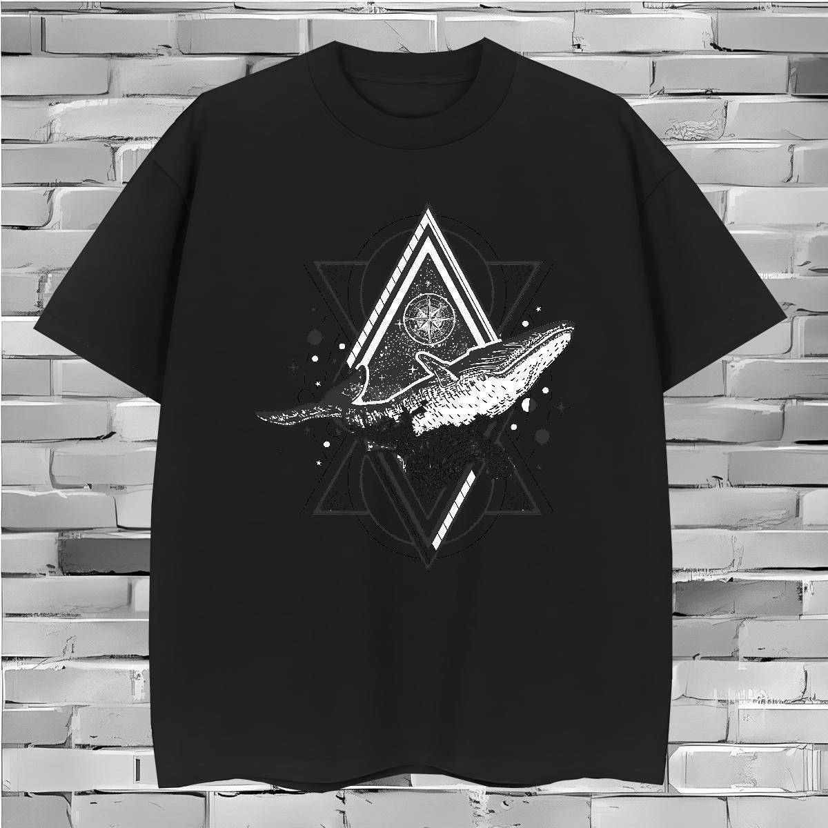 Loose Men T Shirts 230g Cotton eye of the devil Hip Hop Custom Print Plus Size O-Neck Short Sleeve Men Tops Tees DIY Customized Tshirts