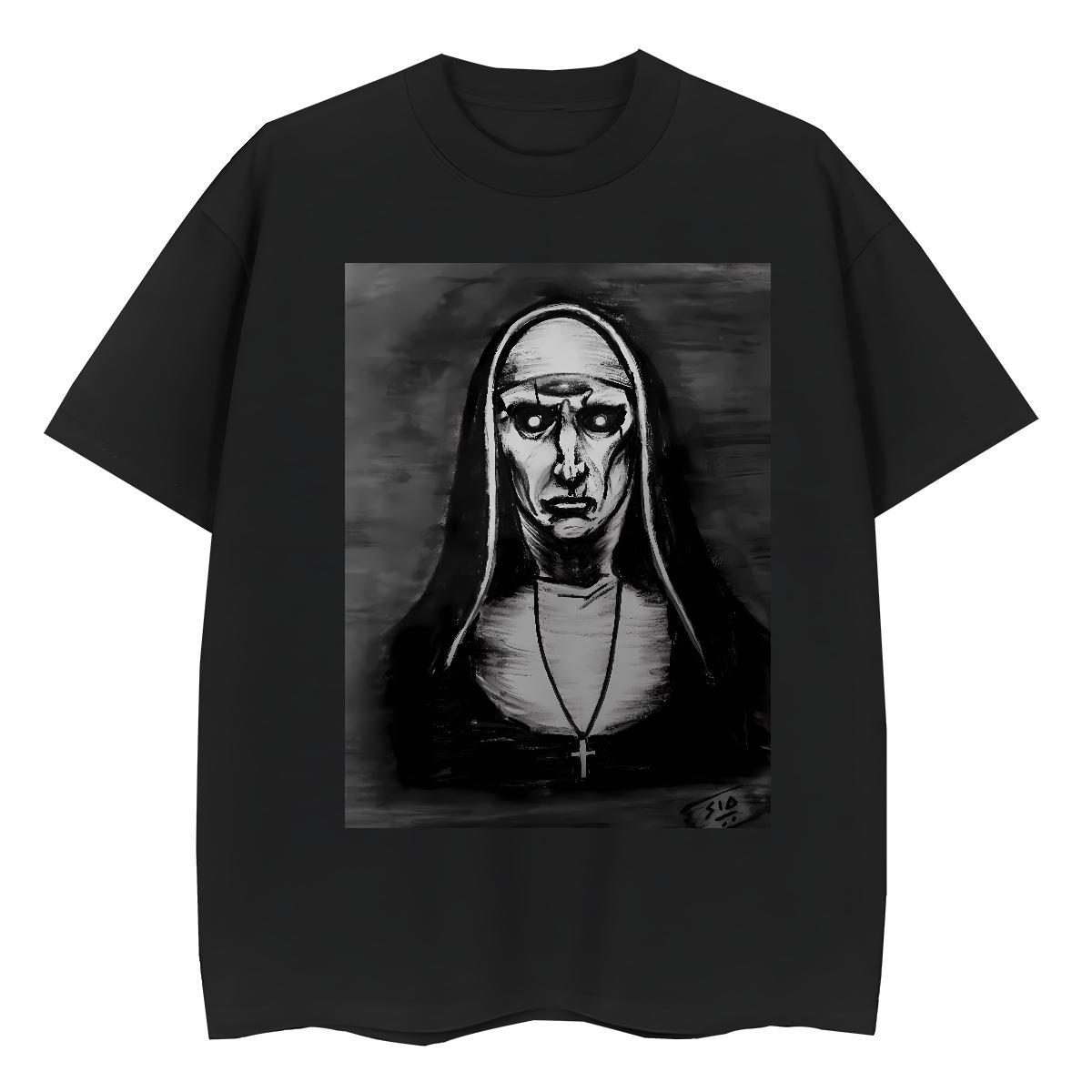 Loose fit Women Tshirts 230g 100% Cotton nun Sport T Shirt For Woman Crew Neck Breathable Customized Print Tee Shirt